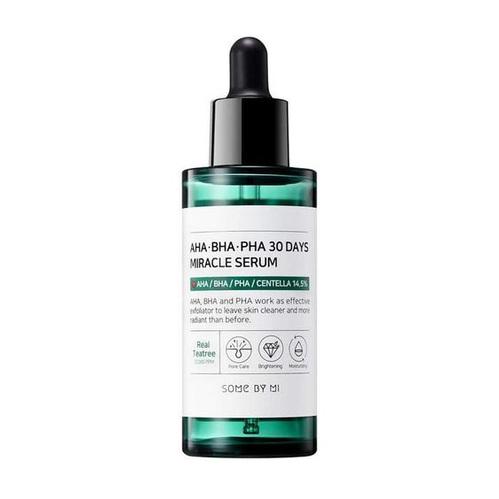 Кислотная сыворотка для проблемной кожи, AHA-BHA-PHA 30 days miracle, Some By Mi, 50 ml
